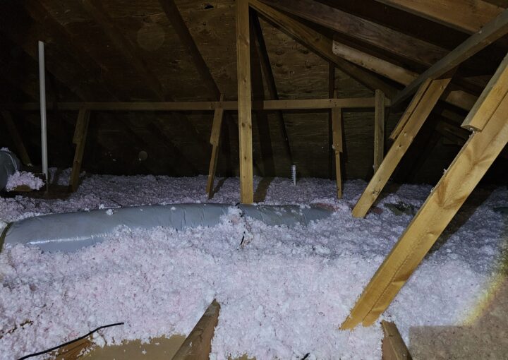 2000 ft house attic insulation in garland