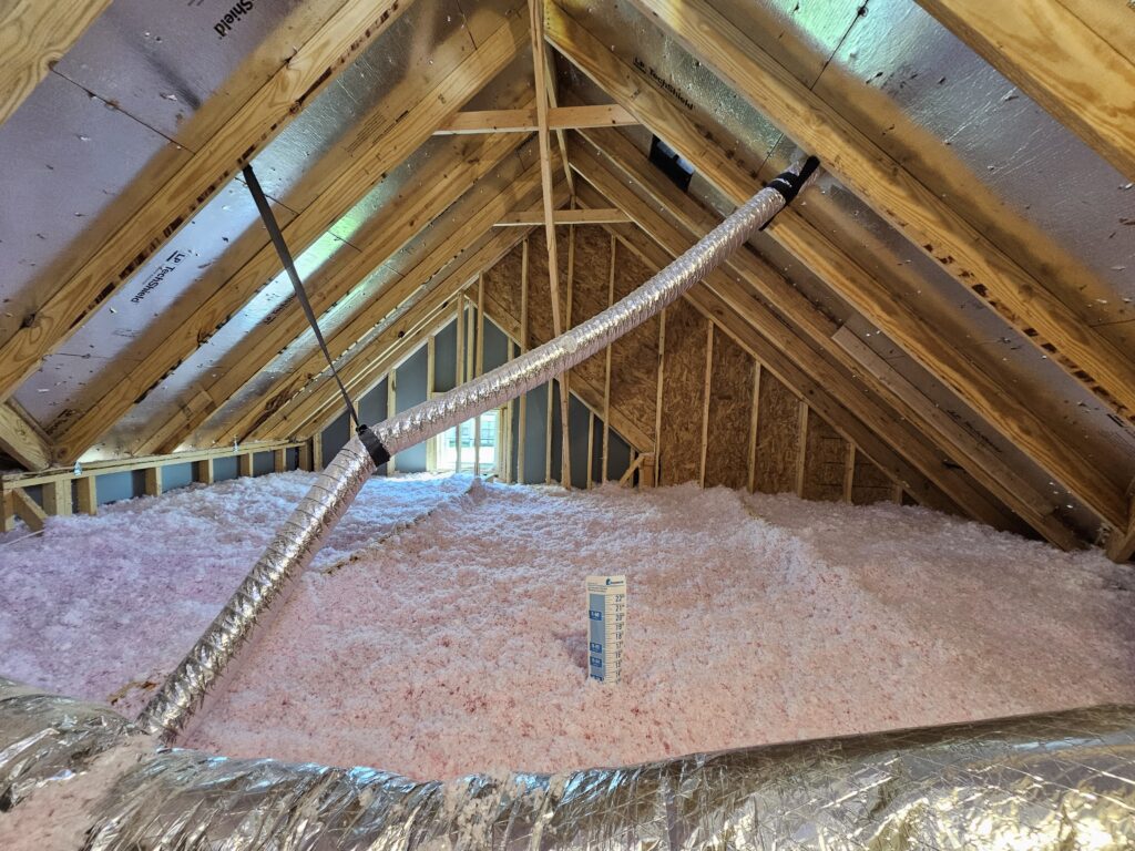 image of a Blow in insulation in Garland near me